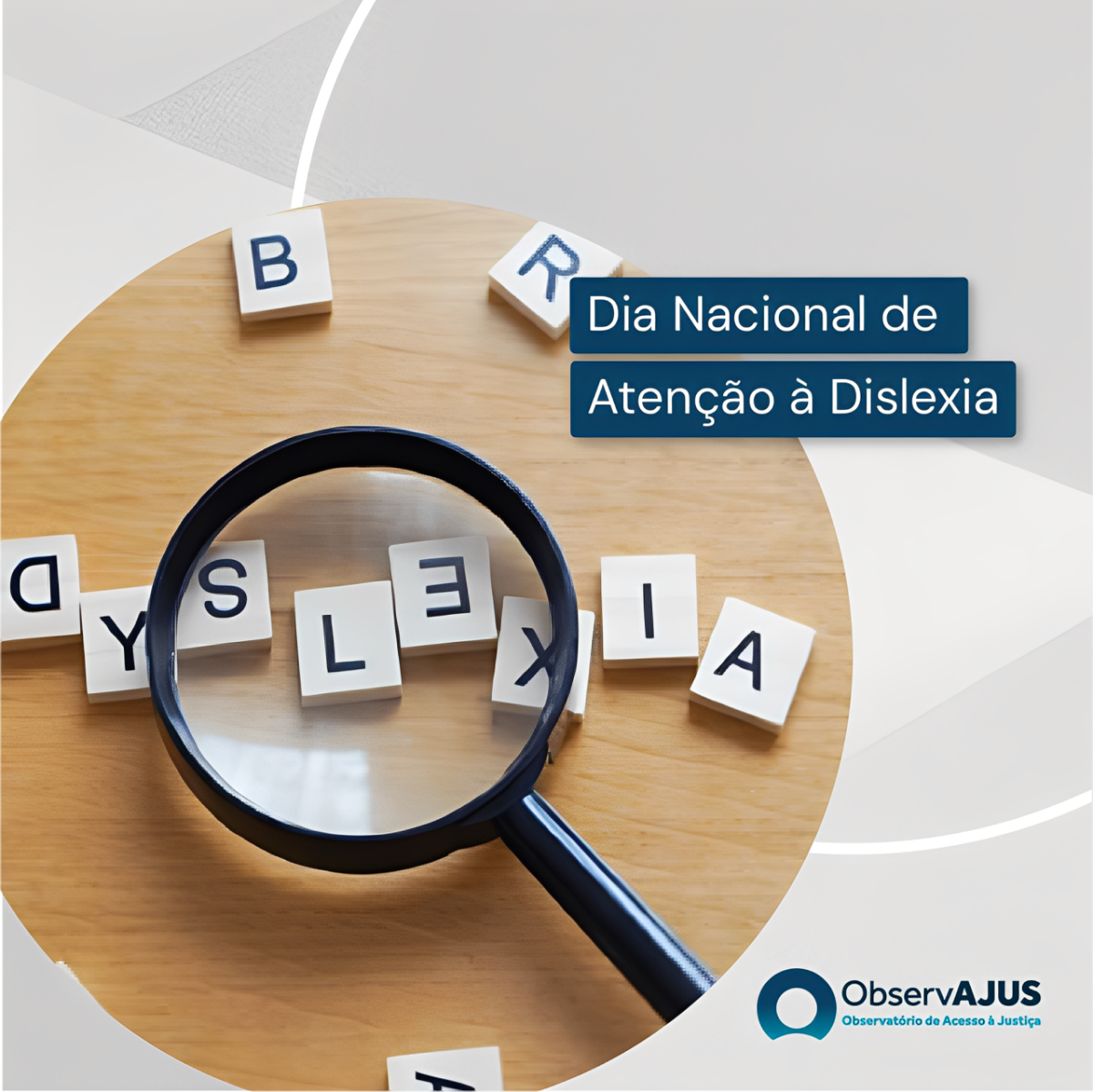 16 de Novembro – Dia Nacional de Atenção à Dislexia